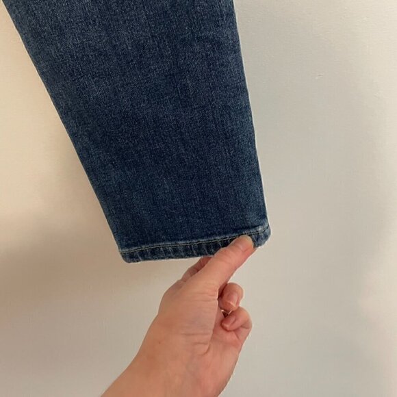 JOE'S JEANS JOES JEANS Keagan Skinny Ankle Distressed Jeans Dark Wash Ripped 25 - Picture 15 of 15